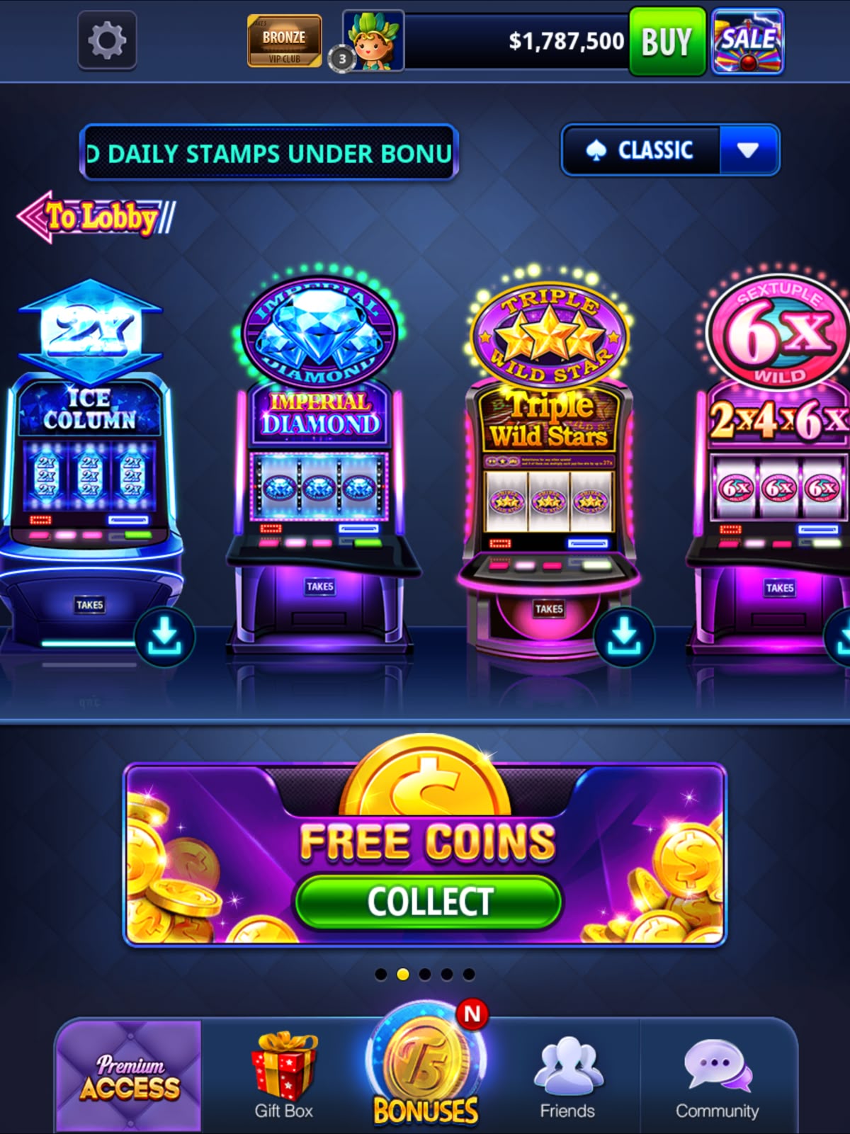 MegaStar Casino game